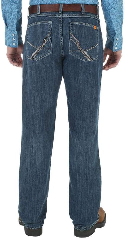 Wrangler Men's Flame Resistant Slim Fit Boot Cut Jean