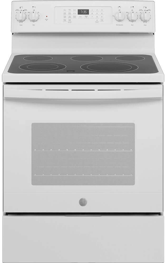 GE® 30" Free-Standing Electric Convection Range with No Preheat Air Fry