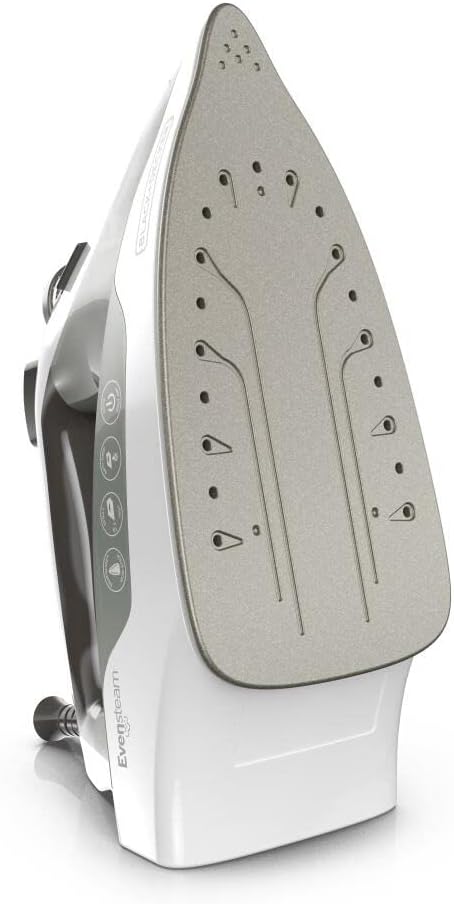 BLACK+DECKER Easy Steam Iron with TrueGlide Soleplate