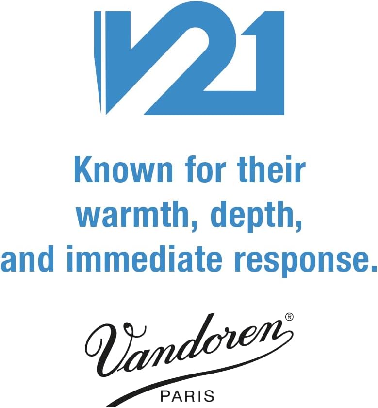 Vandoren CR8025 Bb Clarinet V21 Reeds Strength 2.5, Box of 10