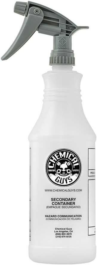 Chemical Guys Professional Spray Bottle, Chemical Resistant, 32 Oz
