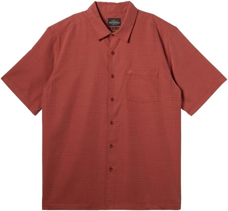 Quiksilver Men's Centinela 4 Button Up Comfort Fit Pocket Shirt