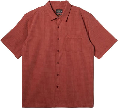 Quiksilver Men's Centinela 4 Button Up Comfort Fit Pocket Shirt