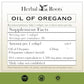 Herbal Roots Oil of Oregano - Made from Mediterranean Oregano Oil - 90 Easy to Swallow Softgel Capsules - Extra Strength 150mg