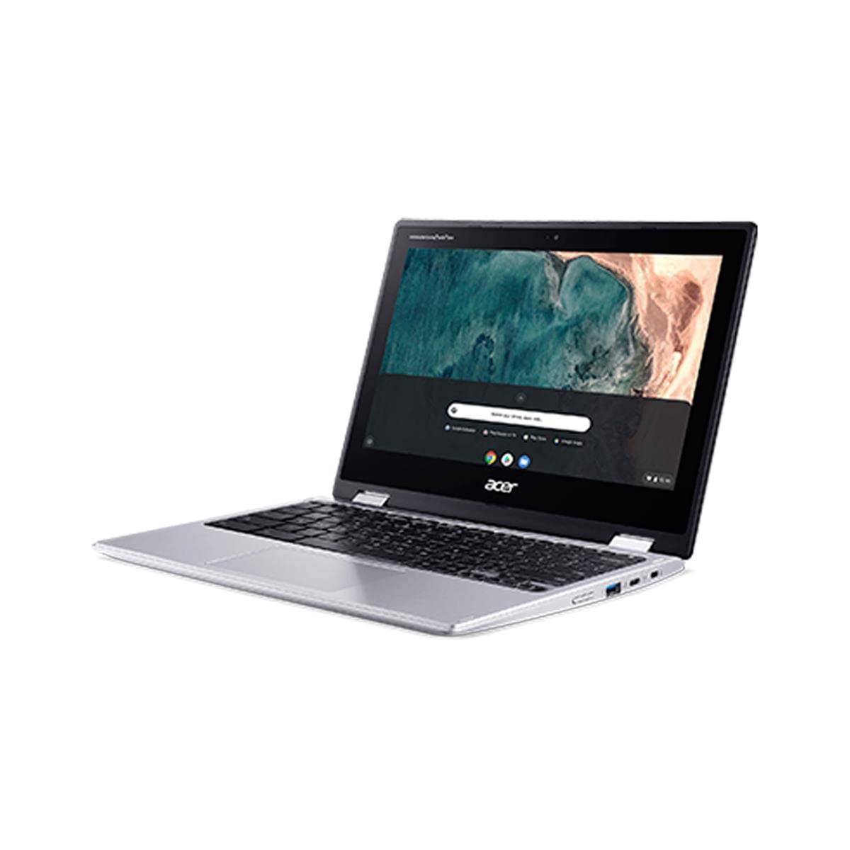 Acer Chromebook Spin 311 Convertible Laptop, Intel Celeron N4020, 11.6" HD Touch, 4GB LPDDR4, 32GB eMMC, Gigabit Wi-Fi 5, Bluetooth 5.0, Google Chrome, CP311-2H-C679