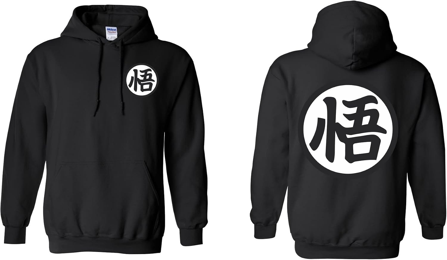 ALLNTRENDS Hoodie Training Symbol Hooded Sweatshirt 2024 Cool Graphic Top