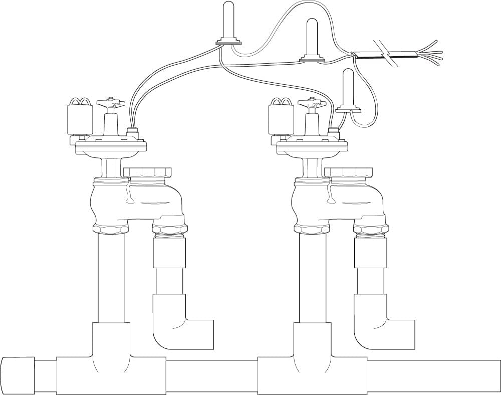 3-Pack Orbit 57065 3/4-Inch FPT Brass Automatic Anti-Siphon Valve with Flow Control