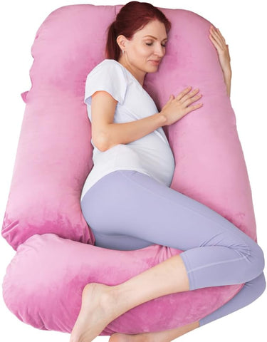 60 Inch Pregnancy Pillow for Sleeping (Purple)