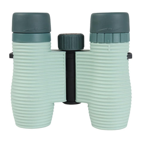 Nocs Provisions Standard Issue 8x25 Waterproof Binoculars, 8X Magnification, Bak4 Prism, Wide View Multi-Coated Lenses for Bird Watching, Hiking & Backpacking- Glacial Blue
