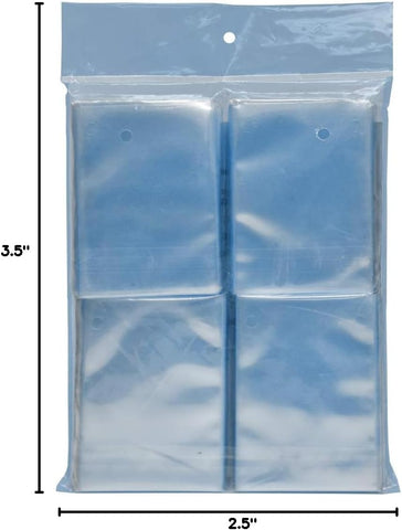 Ultra PRO - Penny Sleeves® Clear Card Sleeves for Standard Size Trading Cards measuring 2.5" x 3.5" (500 count pack)