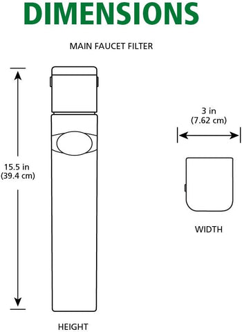 A. O. Smith Under Sink Water Filter | Basic Direct Connect | AO-MF
