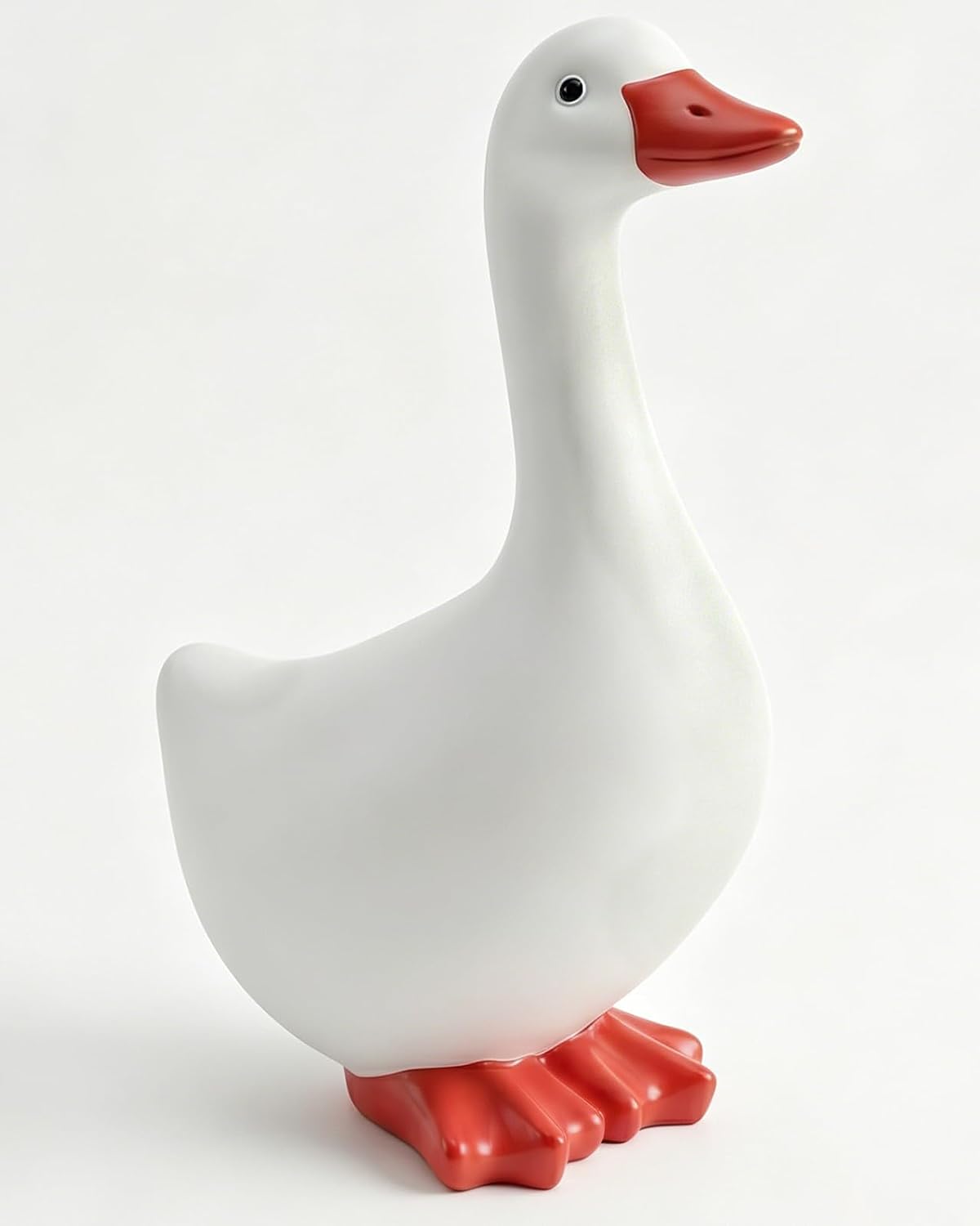 Desk Goose 7 inch Gifts for Women, Mini Desktop Goose Statue Decor for Living Room Bedroom Bookshelf and Office