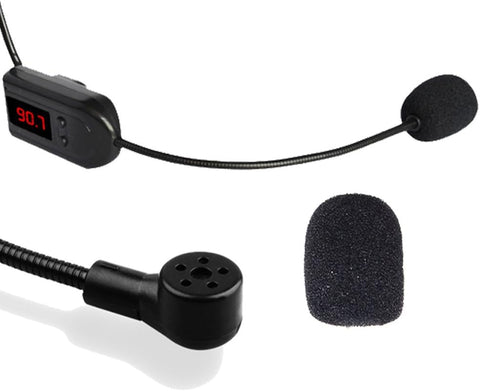 15 Pack Foam Microphone Windscreen, Lapel Headset Microphone Sponge Mini Foam Cover Shield Protection for Variety of Headset (Black)