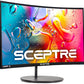 Sceptre Curved 24-inch Gaming Monitor 1080p R1500 98% sRGB HDMI x2 VGA Build-in Speakers, VESA Wall Mount Machine Black (C248W-1920RN Series)