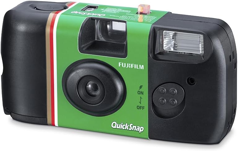 Fujifilm QuickSnap Flash 400 One-Time-Use Camera - 27 Exposures