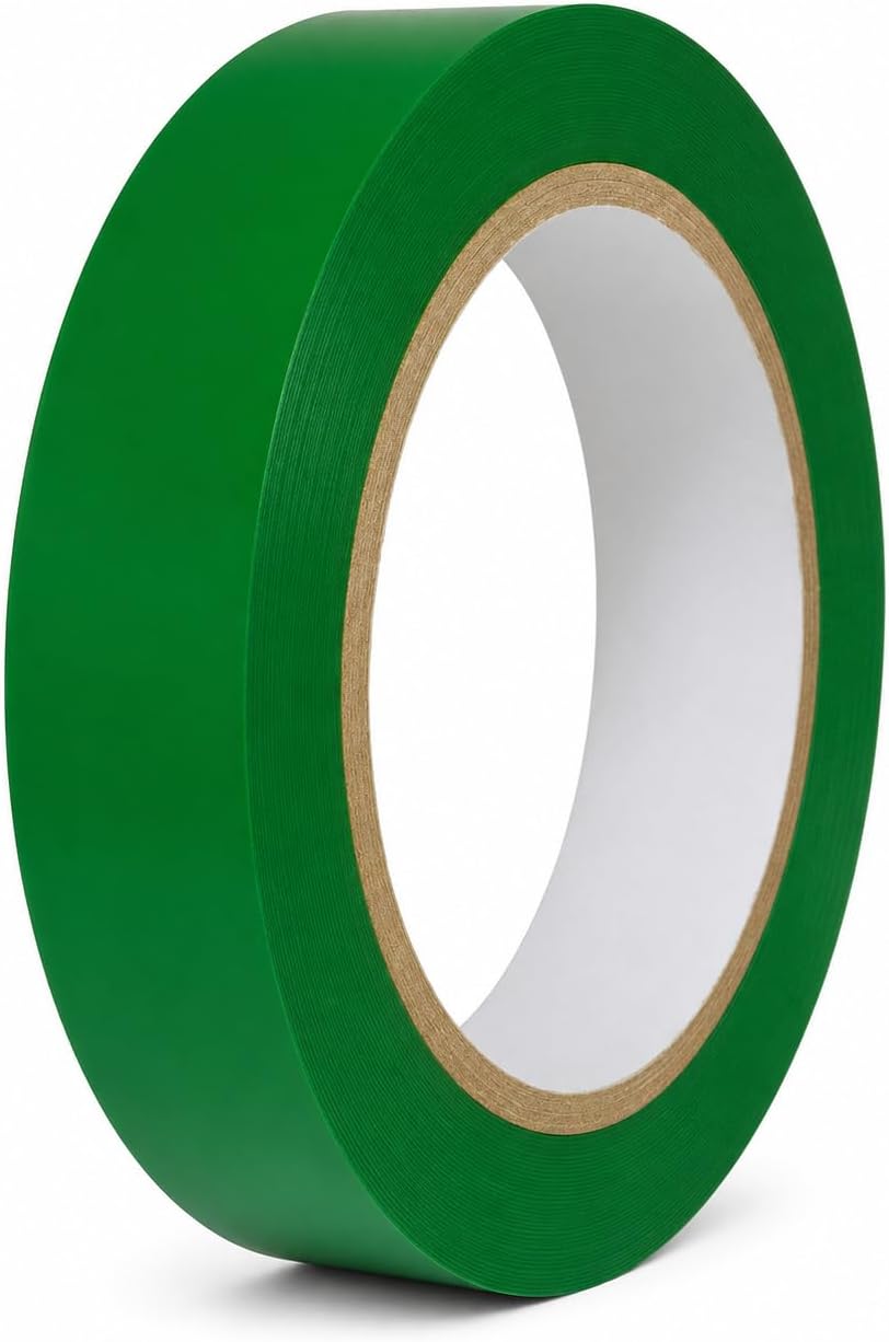GGR Supplies CVT-536 Kelley Green Vinyl Floor Marking Tape, 1 x 36 Yards