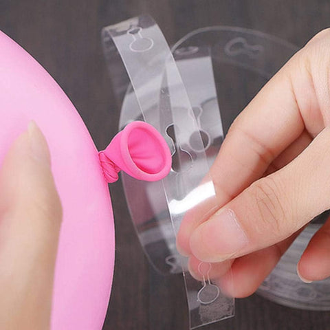 Balloon Arch Decorating Kit - 2 Rolls Tape Strips for Garlands, Party and Wedding Decorations