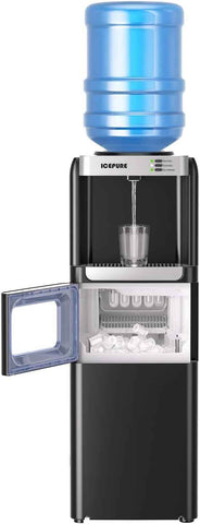ICEPURE 3-in-1 Water Cooler with Ice Maker, Water Dispenser and Ice Machine