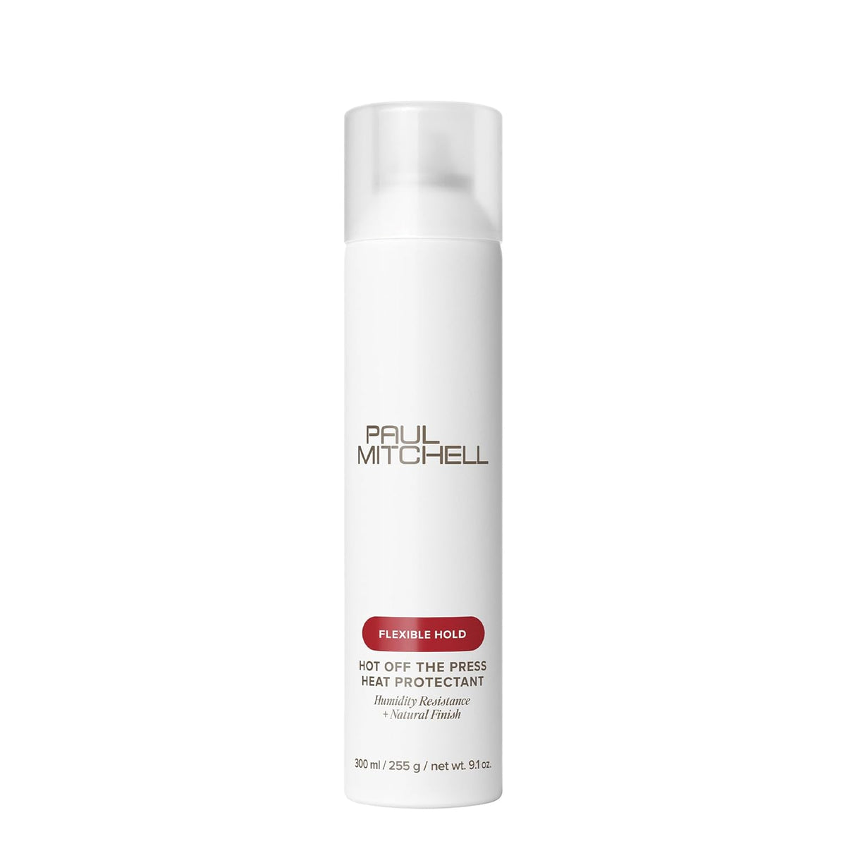 Paul Mitchell Hot Off The Press Heat Protectant, Humidity Resistance, Flexible Hold + Natural Finish, For All Hair Types