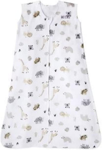 HALO SleepSack, 100% Cotton Wearable Blanket, Swaddle Transition Sleeping Bag, TOG 0.5