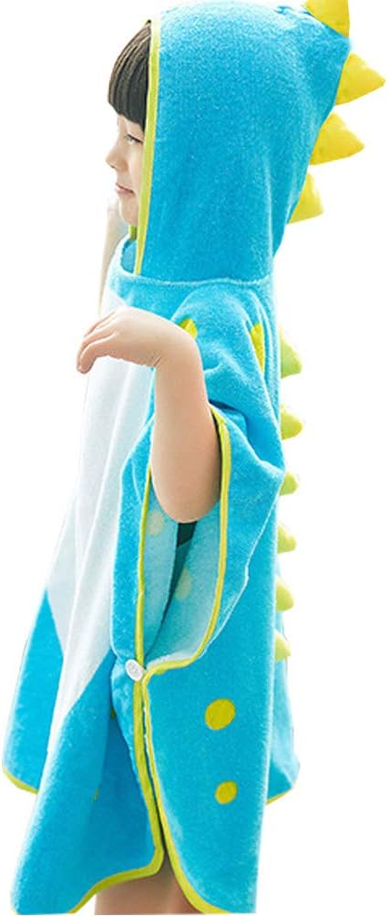 Soft Cotton Baby Bath Towel Beach Towel Bathrobe for Kids 0-8 years