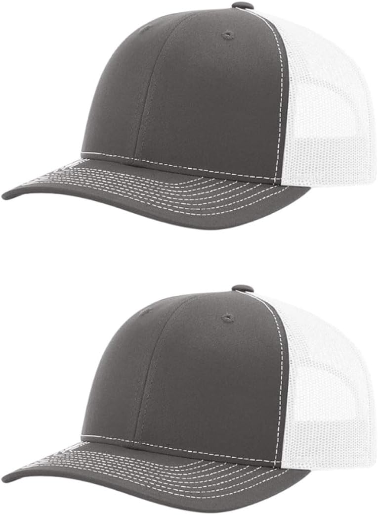 Richardson 112 Classic Six-Panel Adjustable Snapback Trucker Cap