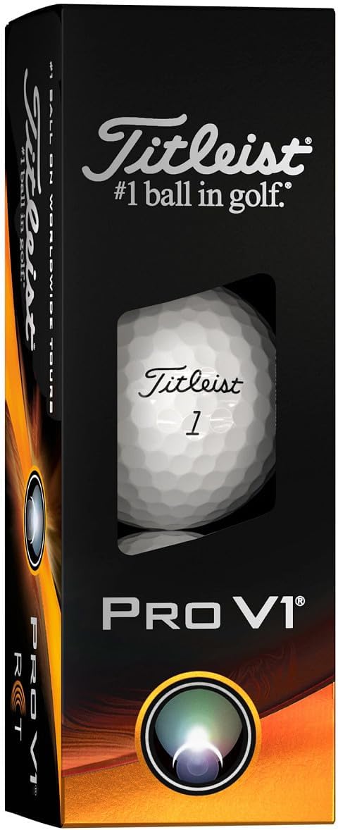 Titleist Golf Pro V1 RCT Balls 12-Pack