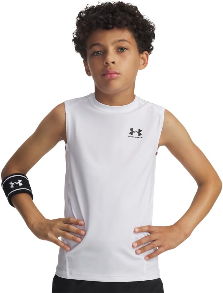 Under Armour Kids HeatGear® Armour Sleeveless (Big Kids)