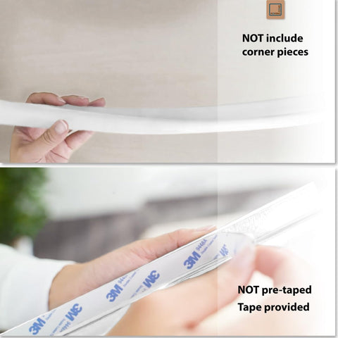 Roving Cove Furniture Edge Protector, Desk Edge Cover, Large 6ft Edge Only