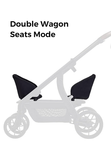 Momcozy ChangeGo Extra Wagon Seat Attachment Only, Easy Install