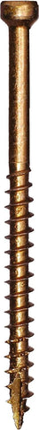 GRK 772691167309 8 x 2-1/2" Fasteners 16730 FIN/Trim Screws 605CT, Gold, 605 Count