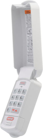 Genie Garage Door Opener Wireless Keyless Keypad - Safe & Secure Access - Compatible with All Genie Intellicode Garage Door Openers - Easy Entry into the Garage With a PIN - Model GK-R, White