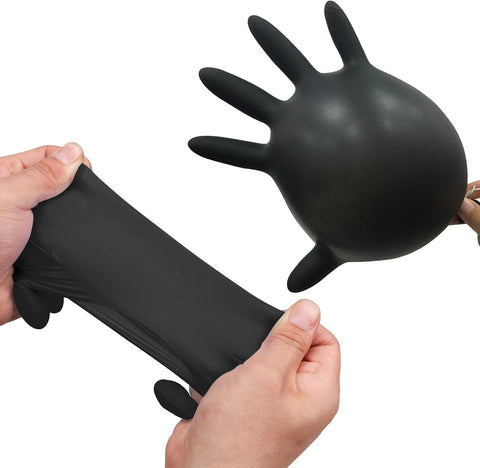 Wostar Nitrile Disposable Gloves Powder & Latex Free 4mil Touch Screen Disposable Non-Sterile Nitrile Exam Gloves