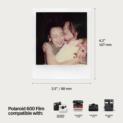 Polaroid Color Film for 600 - Round Frame (6021)