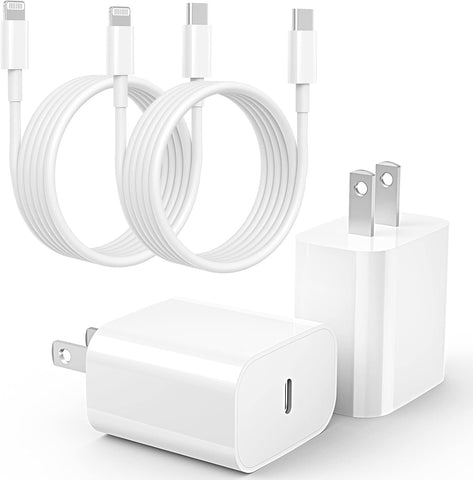 iPhone 14 13 12 11 Charger Fast Charging, 2Pack USB C Charger with 6FT Cord