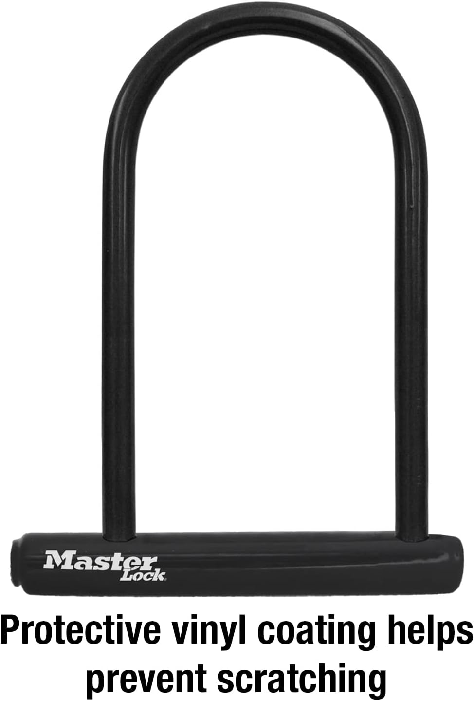 Master Lock U-Lock Keyed Bike Lock, 7-1/4-inch Anti-Theft Device, 8320D