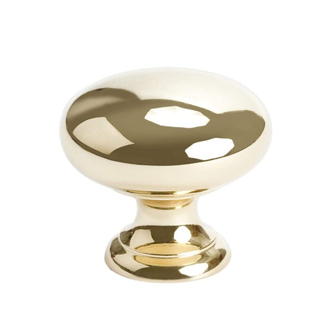 Berenson 9950-103 1-1/4" Knob Plymouth Polished Brass (4)