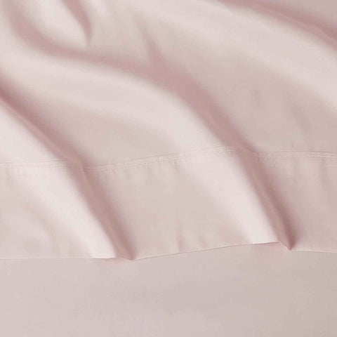 Amazon Basics Lightweight Breathable Wrinkle Resistant Brushed Microfiber 3 Piece Bed Sheet Set with 14-Inch Deep Pockets, Twin, Blush Pink, Solid