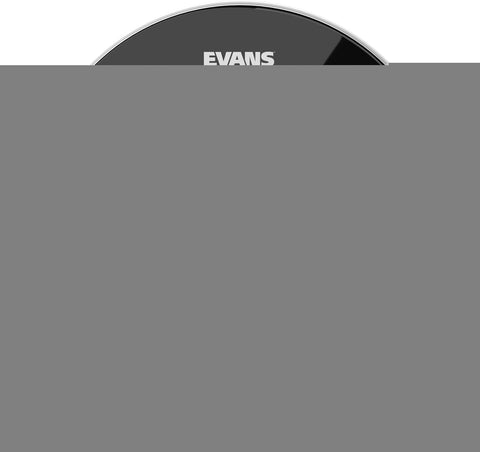 Evans Drum Heads - Hydraulic Black Tom Drumhead, 12 Inch
