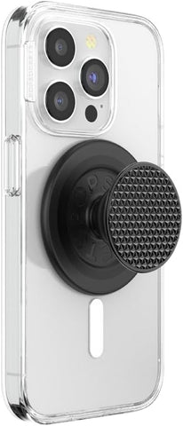 PopSockets Phone Grip for MagSafe, Magnetic Holder- Knurled Black
