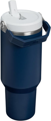 STANLEY IceFlow 2.0 Flip Straw Tumbler, 40 oz, Dark Navy