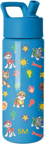 Simple Modern Paw Patrol Kids Water Bottle & Toddler Cup | 18oz