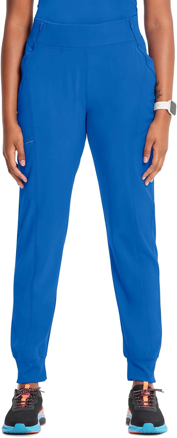 Cherokee Infinity Womens Scrub Jogger Pants Mid Rise with 5 Pockets