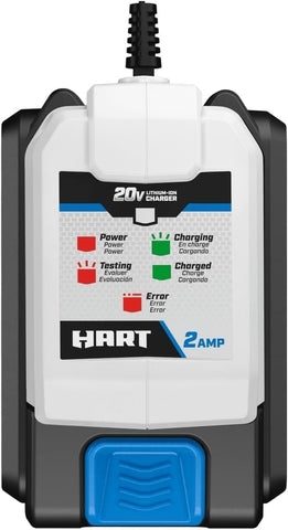 HART 20-Volt 2.0 Amp Fast Charger Accessory (Battery Not Included)