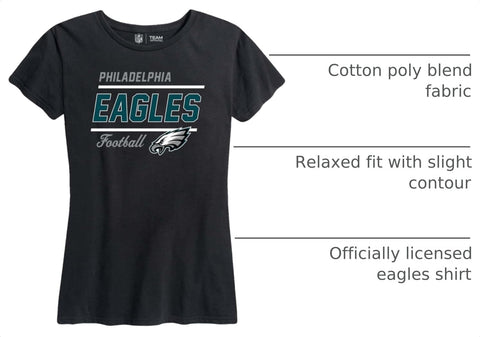 NFL Women's Gameday T-Shirt - Relaxed Fit Short Sleeve Tee