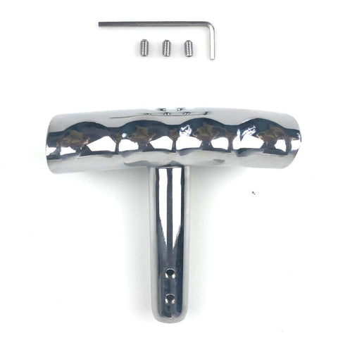 Generic T-Handle Gear Knob Handle for/Charger, Silver, 15.2x14.2x5.2cm