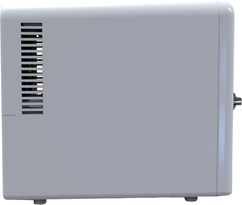 Frigidaire 9 can/6l mini personal fridge cooler Crocodile Finish door-W: 7.08" x L: 11.81" X H: 10.04 (White)