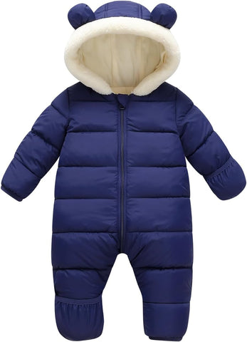 Newborn Baby Snowsuit Infant Boy Clothes Toddler Girl Snow Suits