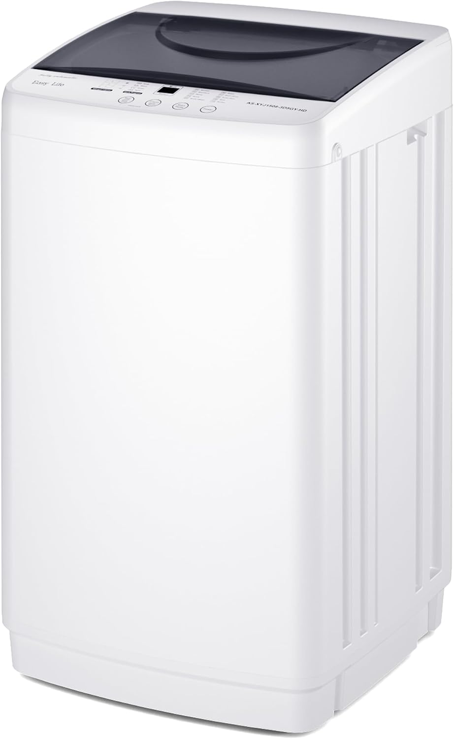 NEWBULIG 1.06 Cu.Ft Portable Washing Machine, 7.7 lbs Capacity Full-Automatic Compact Washer with 10 Wash Cycles & Auto-Balance, for Apartment RV Dorm Camping