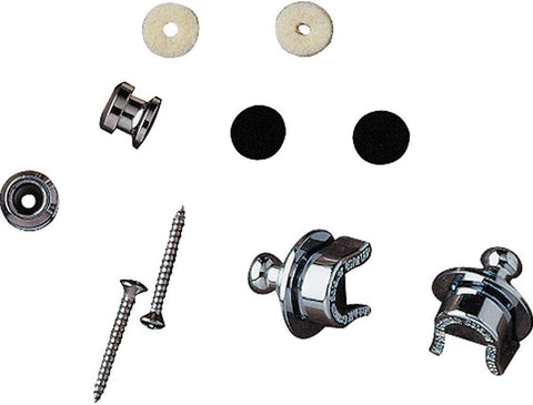 Fender Strap Locks for Electric Guitar, Gold, Medium